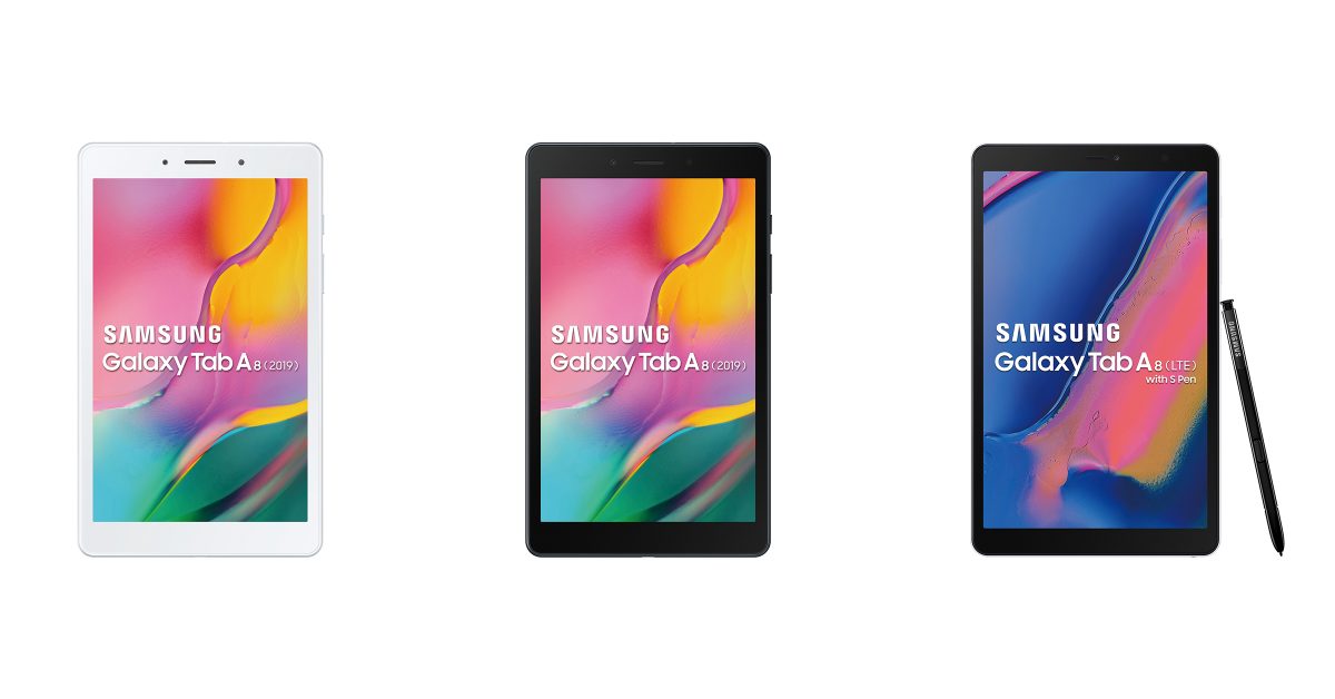 三星推出 Galaxy Tab A8（2019）LTE 兩款平板，售價只要 5,490 元起