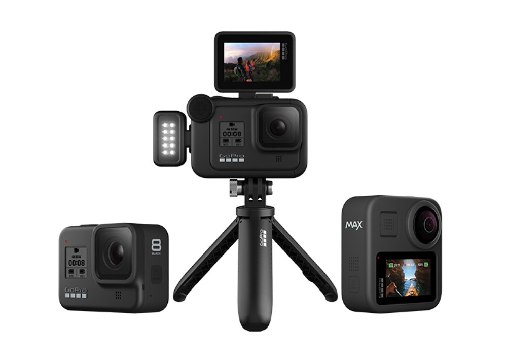 對應更豐富拍攝需求，GoPro HERO8 Black、GoPro Max環景相機同步亮相