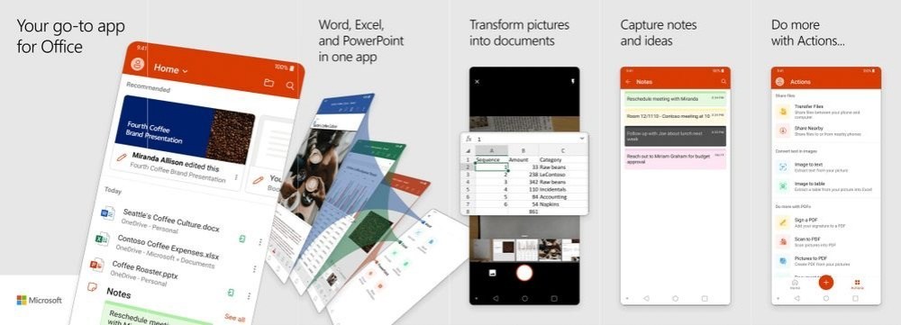 微軟以全新Office App實現更流暢的行動辦公體驗