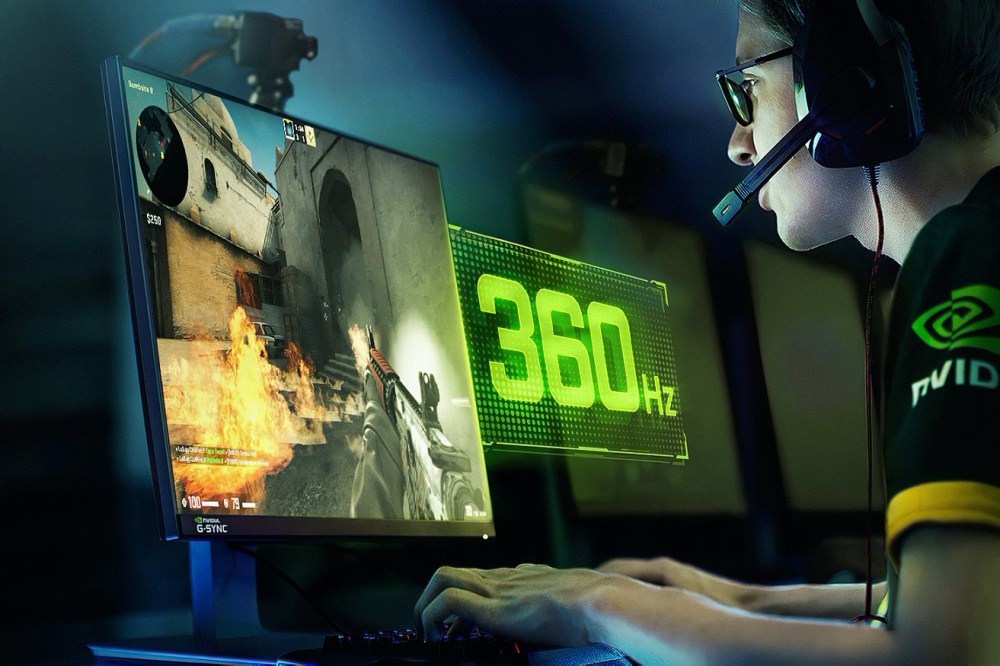 NVIDIA攜手華碩推出第一款支援360Hz畫面更新率的電競螢幕！