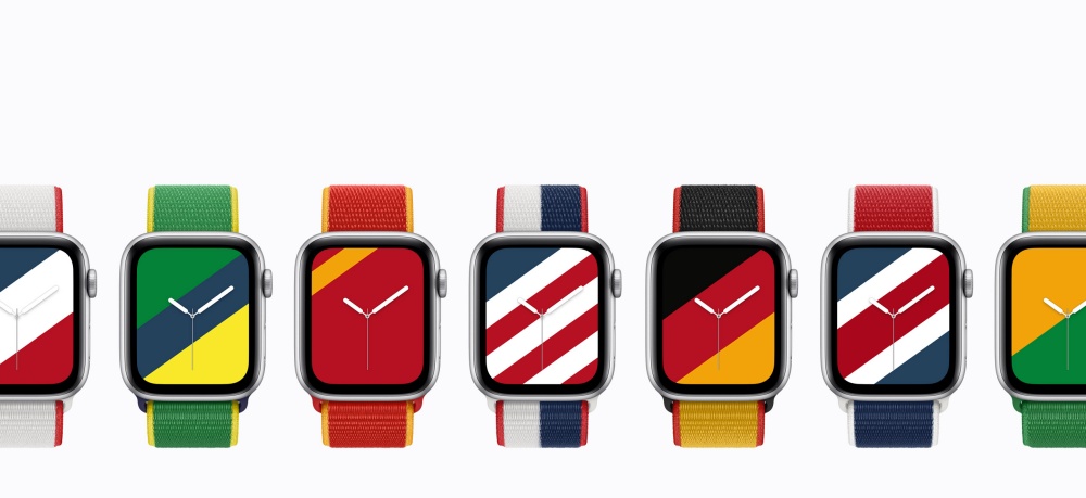 蘋果針對即將舉辦的東京奧運推出22款國際錶帶！